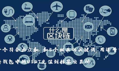 思考一个符合大众和 和5个相关的关键词 用逗号分隔， 

如何将钱包中的USDT充值到抹茶交易所